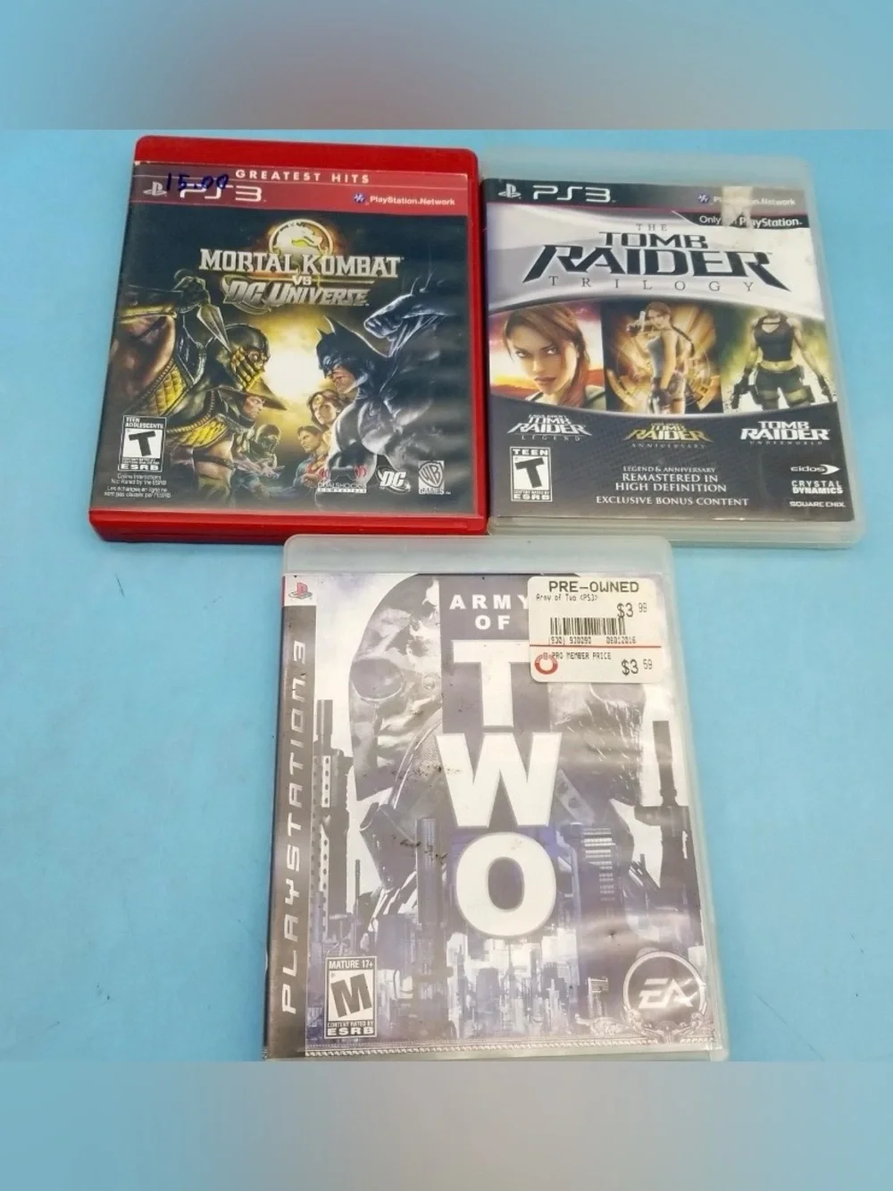 Sony PS3 Super Slim Console Bundle with Dual Controllers & 4 Games